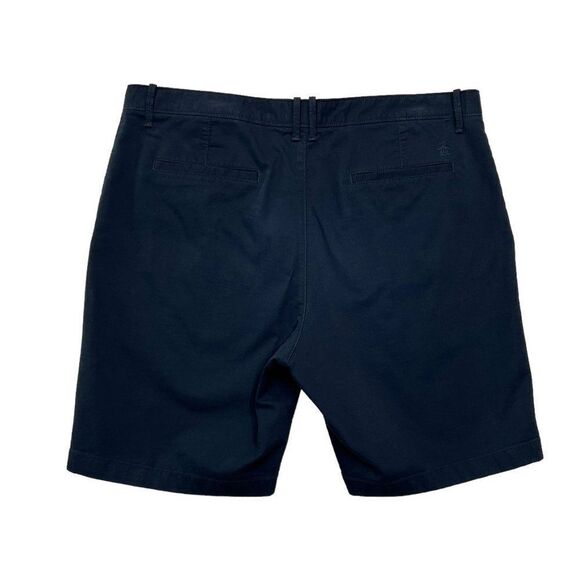 Penguin Men's Blue Flat Front Shorts - Picture 5 of 9